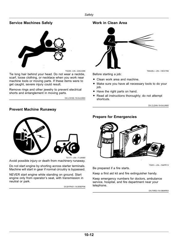 John Deere CH570, CH670 Sugar Cane Harvesters (230001-) (Worldwide Edition) Operator's Manual (OMCXT36012) - Image 2