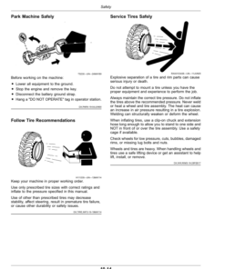 Alternative view of John Deere CH570, CH670 Sugar Cane Harvesters (230001-) (Export Edition) Operator's Manual (OMCXT36019TC)