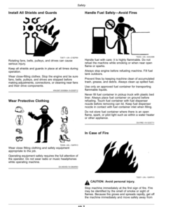 Alternative view of John Deere CH570, CH670 Sugar Cane Harvesters (230001-), Export Edition Operator's Manual (OMCXT36019)