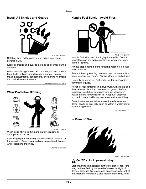 John Deere CH570, CH670 Sugar Cane Harvesters (230001-), Export Edition Operator's Manual (OMCXT36019) - Image 2