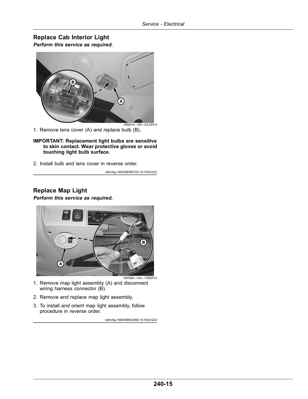 John Deere CH570, CH670 Sugar Cane Harvesters (240001-)—Export Edition Operator's Manual (OMCXT40429) - Image 3