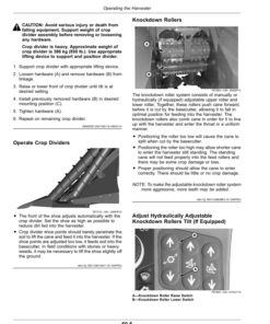 Alternative view of John Deere CH570, CH670 Sugar Cane Harvesters (250001 —) Operator's Manual (OMCXT42509)