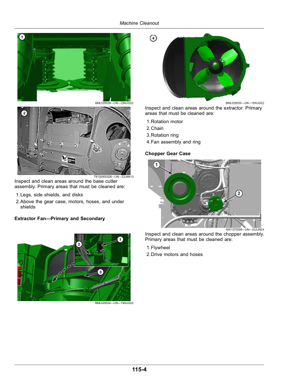 John Deere CH570, CH670 Sugar Cane Harvesters (250001 —) Operator's Manual (OMCXT42509) - Image 3