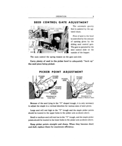 Alternative view of John Deere 1- & 2- Row Potato Planter Operator's Manual (OMD36955)