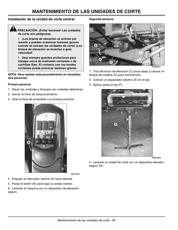 John Deere 1905 Large Area Reel Mower Operator's Manual (OMDMU21001) - Image 2