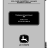 John Deere 900 Large Area Reel Mower Operator's Manual (OMDMU210260)
