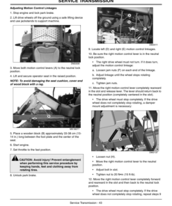 Alternative view of John Deere 997 Mid Mount ZTrak (030101-) Operator's Manual (OMDMU211934)