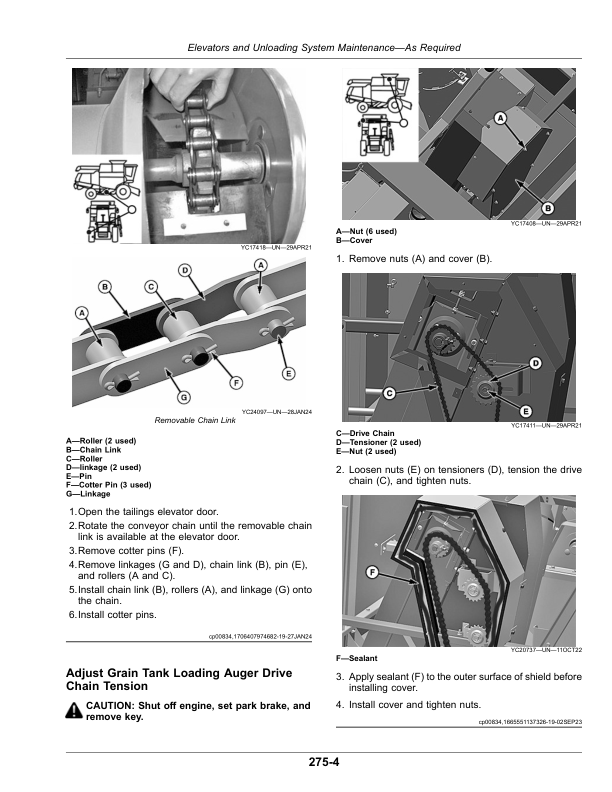John Deere C2 400 Grain Combine Corn Harvester Operator's Manual (OMDX23765) - Image 3