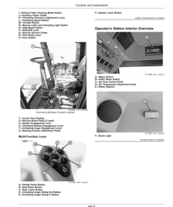 Alternative view of John Deere W2 300 NR4 Grain Combine - 4LZ-7 (W2 300) Grain Combine, 4LZ-8 (W2 300) Grain Combine Operator's Manual (OMDX23912)