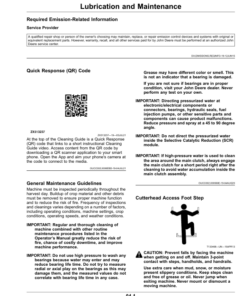 Alternative view of John Deere 8100, 8200, 8300, 8400, 8500, 8600 Self-Propelled Forage Harvesters (622000-) (European Edition) Operator's Manual (OMDXE10383)