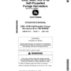John Deere 9500, 9600, 9700 Self-Propelled Forage Harvesters (623000-) (North American) Operator's Manual (OMDXE10772)