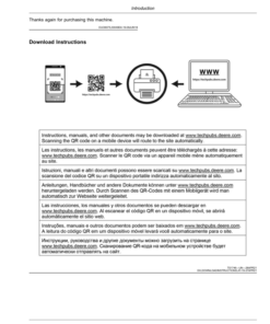 Alternative view of John Deere C6R, C8R, C12R, C16R, C18R Rigid Corn Heads (820001-) (North American) Operator's Manual (OMDXE10801)