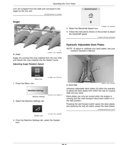 Alternative view of John Deere C6R, C8R, C12R, C16R, C18R Rigid Corn Heads (820001-) (Export Edition) Operator's Manual (OMDXE10802)