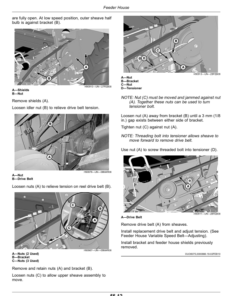 Alternative view of John Deere S760, S770, S780, S785, S790, HillMaster Combines (European) Operator's Manual (OMDXE10819)