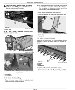 Alternative view of John Deere 722X, 725X, 730X, 735X, 740X Cutting Platforms (Worldwide) Operator's Manual (OMDXE11042)