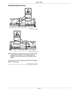 Alternative view of John Deere C12F, C16F, C18F Folding Corn Heads (820001-) (Export Edition) Operator's Manual (OMDXE11152)