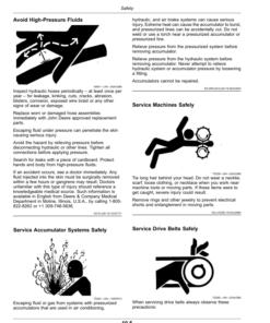 Alternative view of John Deere BP15 Belt Pickup (825001-) (North American) Operator's Manual (OMDXE11820)