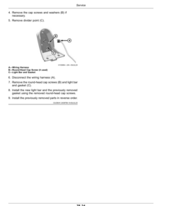 Alternative view of John Deere RD30F, RD35F, RD40F, RD45F Flexible Drapers (825001-830000) (North American) Operator's Manual (OMDXE11942)