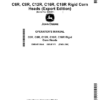 John Deere C6R, C8R, C12R, C16R, C18R Rigid Corn Heads (825001-) (Export Edition) Operator's Manual (OMDXE12048)