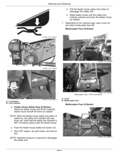 Alternative view of John Deere C12F, C16F, C18F Folding Corn Heads (825001) (North American) Operator's Manual (OMDXE12064)