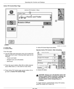 Alternative view of John Deere 9500, 9600, 9700 Self-Propelled Forage Harvesters (623000-) (European Edition) Operator's Manual (OMDXE12254)