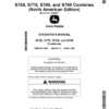 John Deere S760, S770, S780, S790 Combines (825001-) (North American) Operator's Manual (OMDXE12260)