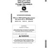 John Deere 9800, 9900 Self-Propelled Forage Harvesters (623000-) (North American) Operator's Manual (OMDXE12542)