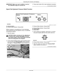 Alternative view of John Deere 9800, 9900 Self-Propelled Forage Harvesters (623000-) (North American) Operator's Manual (OMDXE12542)