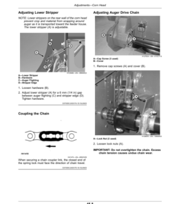 Alternative view of John Deere C6R, C8R, C12R, C16R, C18R Rigid Corn Heads (North American) (830001-) Operator's Manual (OMDXE13137)
