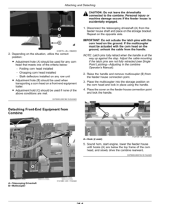 Alternative view of John Deere C6R, C8R, C12R, C16R, C18R Rigid Corn Heads (Export Edition) (830001-) Operator's Manual (OMDXE13138)