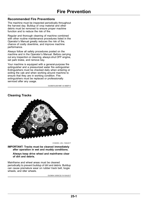 John Deere Tracks (830001-835000) (Export Edition) Operator's Manual (OMDXE13154) - Image 2