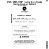 John Deere C12F, C16F, C18F Folding Corn Heads (830001-) (North American) Operator's Manual (OMDXE13198)
