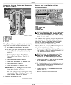 Alternative view of John Deere C12F, C16F, C18F Folding Corn Heads (830001-) (North American) Operator's Manual (OMDXE13198)