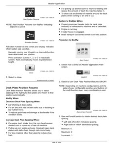 Alternative view of John Deere X9 1000, X9 1100 Combines (830001-835000) (North American) Operator's Manual (OMDXE13358)