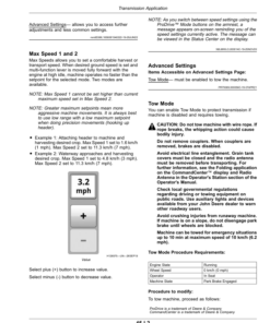 Alternative view of John Deere X9 1000, X9 1100 Combines (830001-835000) (Export Edition) Operator's Manual (OMDXE13359)