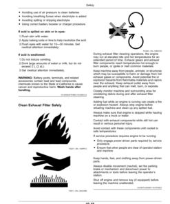 Alternative view of John Deere X9 1000, X9 1100 Combines (European Edition) (830001-835000) Operator's Manual (OMDXE13365)