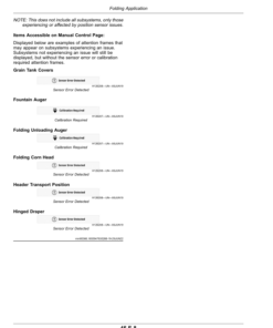 Alternative view of John Deere S760, S770, S780, S785, S790, HillMaster Combines (140000-) (European Export Edition) Operator's Manual (OMDXE13793)
