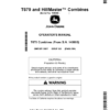 John Deere T670, HillMaster Combines (140000-) (North American) Operator's Manual (OMDXE13897)