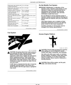 Alternative view of John Deere T670, HillMaster Combines (140000-) (North American) Operator's Manual (OMDXE13897)