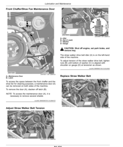 Alternative view of John Deere T670, HillMaster Combines (140000-) (New-Zealand/Australian Edition) Operator's Manual (OMDXE13906)
