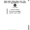 John Deere W540, W550, W650, W660, T550, T560, T660, T670, HillMaster Combines (140000-) (European/Export Edition) Operator's Manual (OMDXE13912)