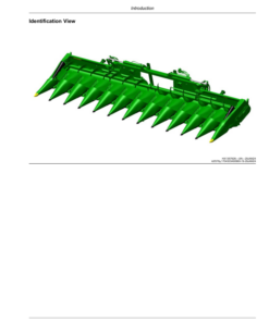 Alternative view of John Deere CF 12, CF 16, CF 18 Folding Corn Heads (835001-) (North American) Operator's Manual (OMDXE14063)