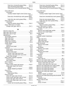 Alternative view of John Deere RDF 30, RDF 35, RDF 40, RDF 45 Flexible Drapers (Export Edition) Operator's Manual (OMDXE14653)
