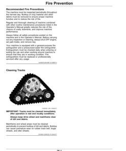 Alternative view of John Deere Tracks Operator's Manual (OMDXE14919)