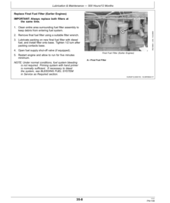 Alternative view of John Deere 13.5 L OEM Diesel Engine (PowerTech/PowerTech Plus) Operator's Manual (OMDZ114317)