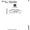 John Deere EMD100-1 - Electric Motor Drive - Single Speed Operator's Manual (OMDZ124003)