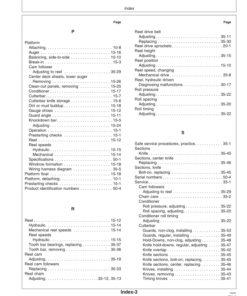 Alternative view of John Deere 895 Auger Platform With Hay Conditioner Operator's Manual (OME125376)