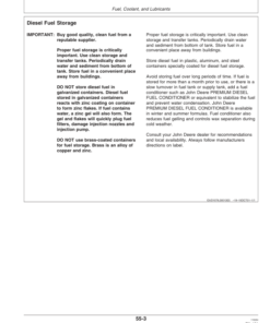 Alternative view of John Deere 4995 Self Propelled Windrower Operator's Manual (OME130511)