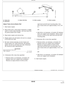 Alternative view of John Deere 448 Round Baler (000001-340000) Operator's Manual (OME131074)