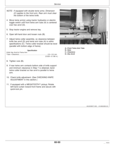 Alternative view of John Deere 447, 547 Round Balers (320001-) Operator's Manual (OME131354)